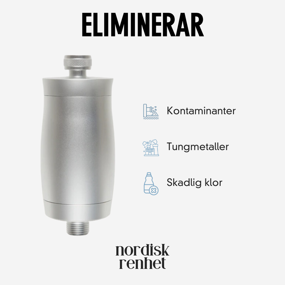 Nordisk Duschvattenfilter 