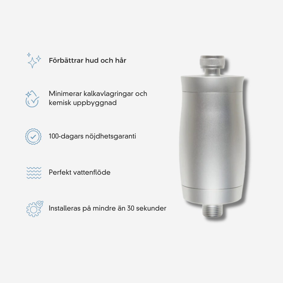 Nordisk Duschvattenfilter 